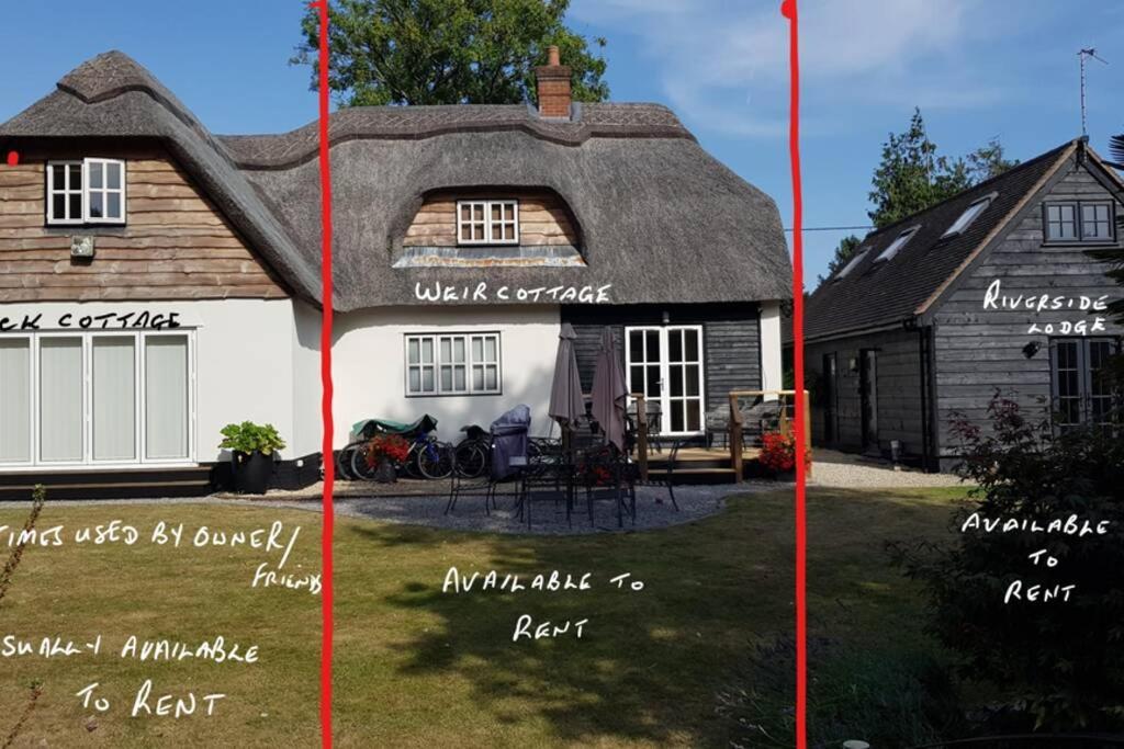 Riverside Lodge Pied A Terre Fordingbridge Buitenkant foto